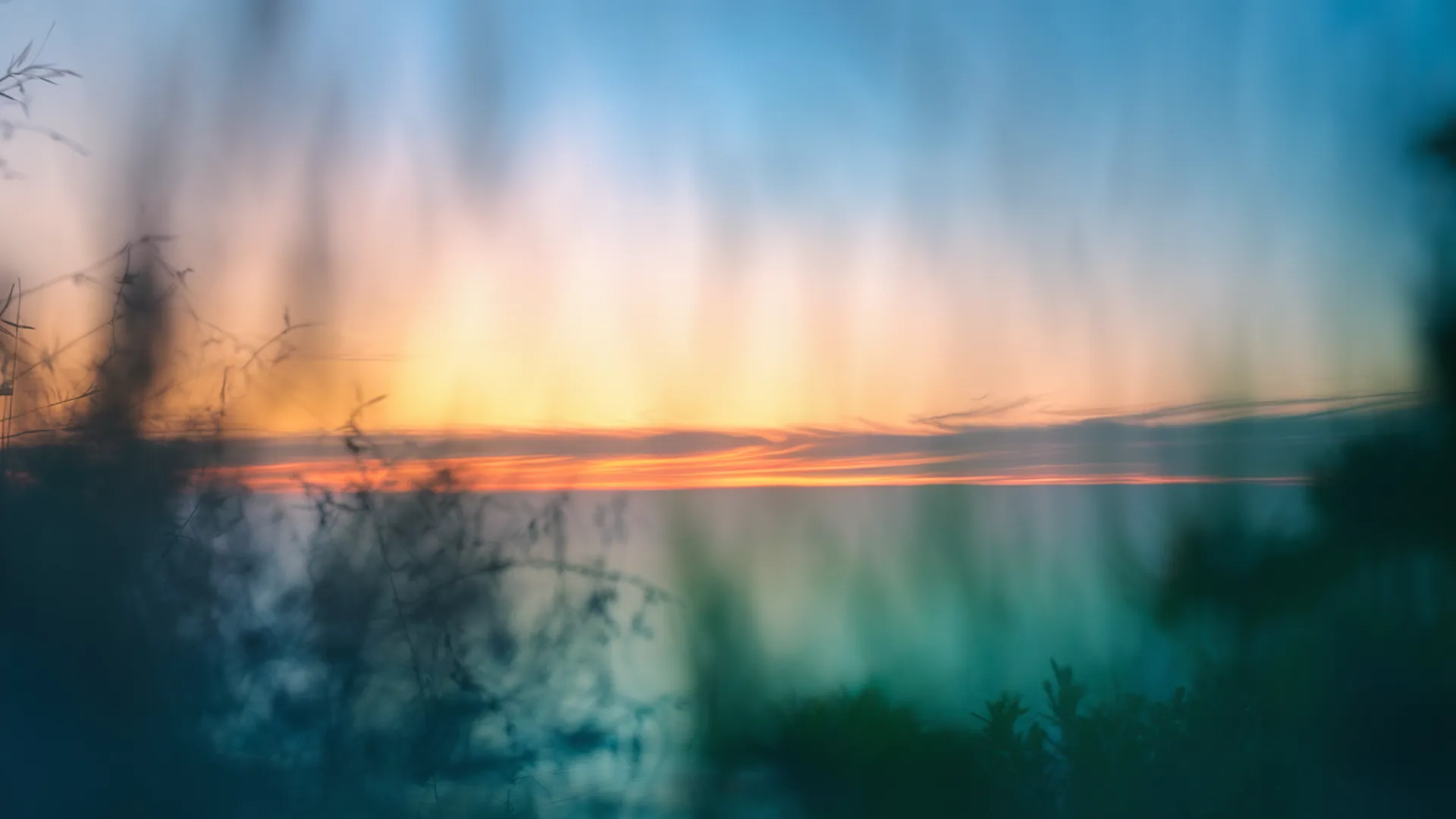 Startup burnout - calm evening sky